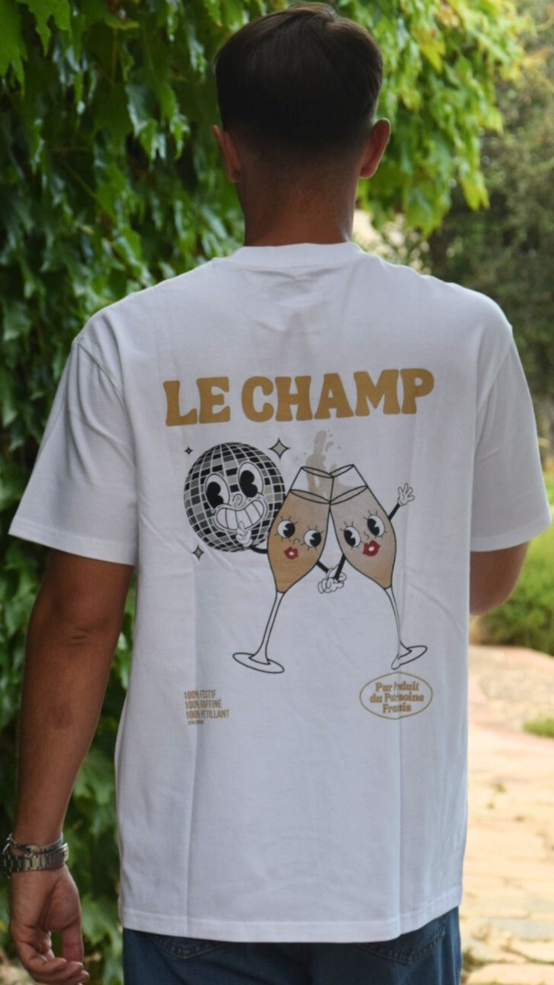 tshirt champagne