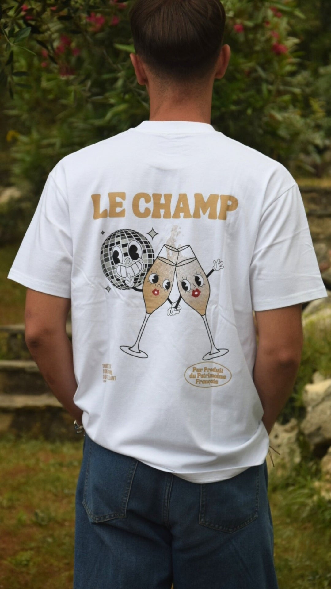 t shirt champagne unisex