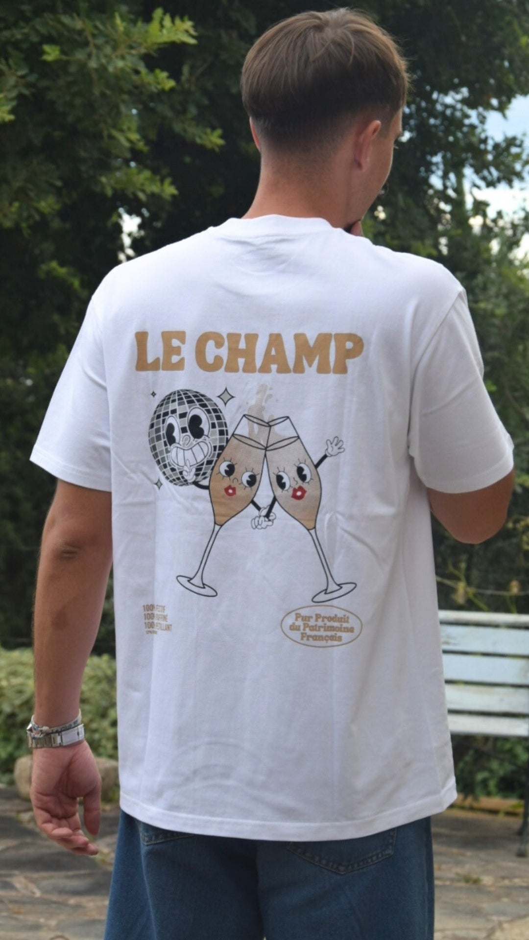 tshirt champagne