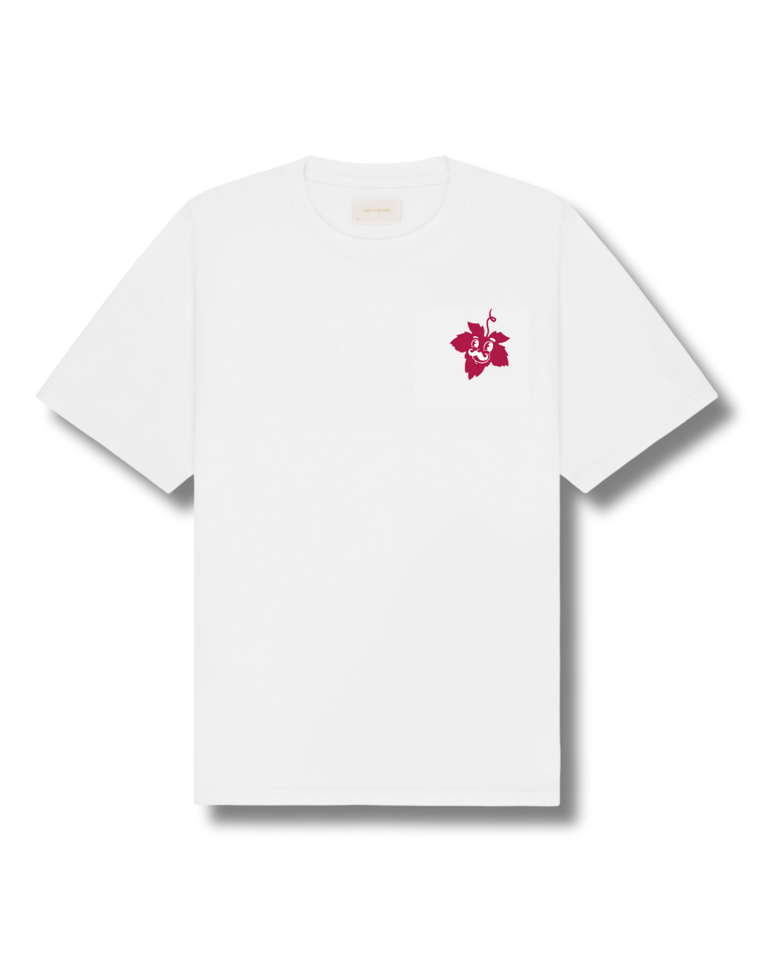 T-shirt " Le rouge " Regular Blanc