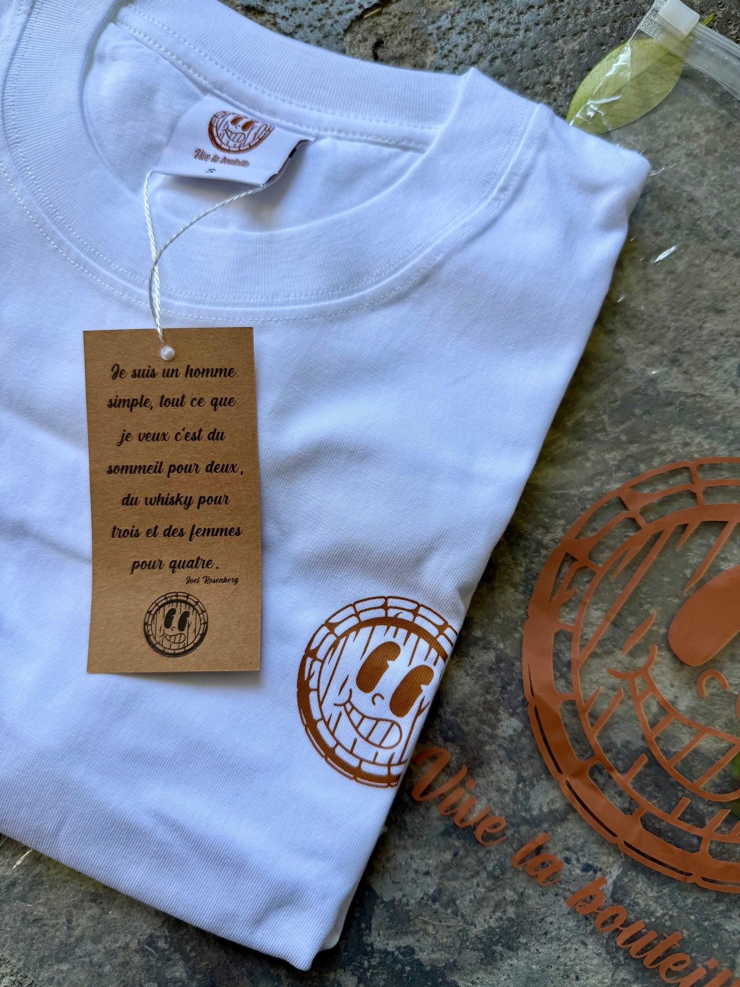 T-shirt " Le scotch " Regular Blanc