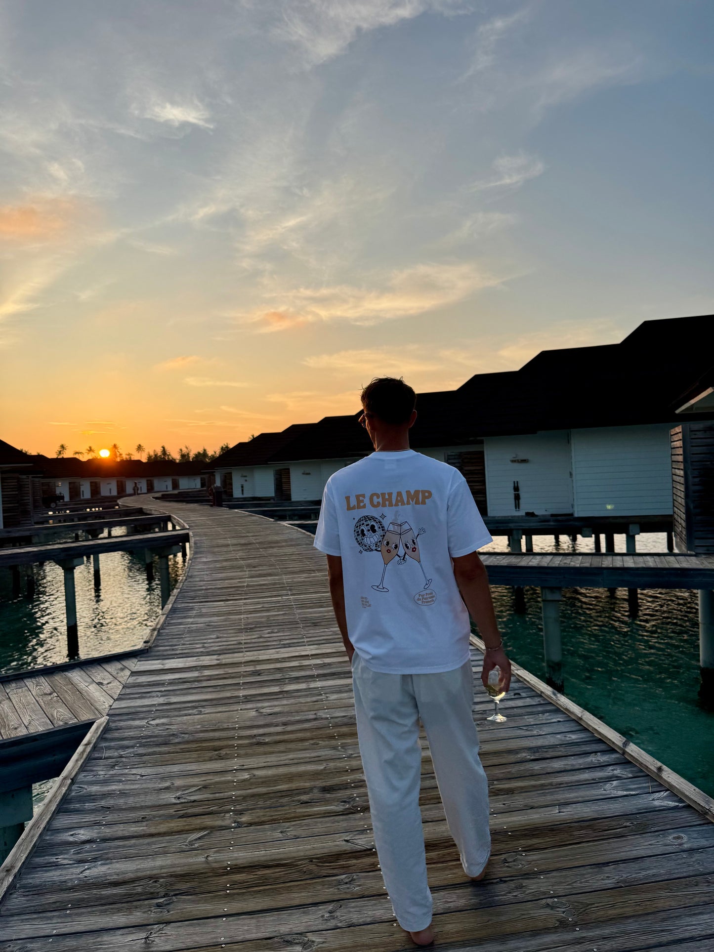 teeshirt champagne