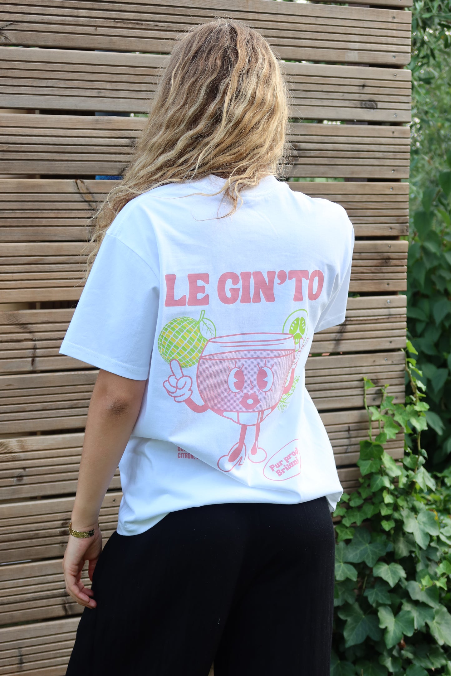 t shirt gin femme