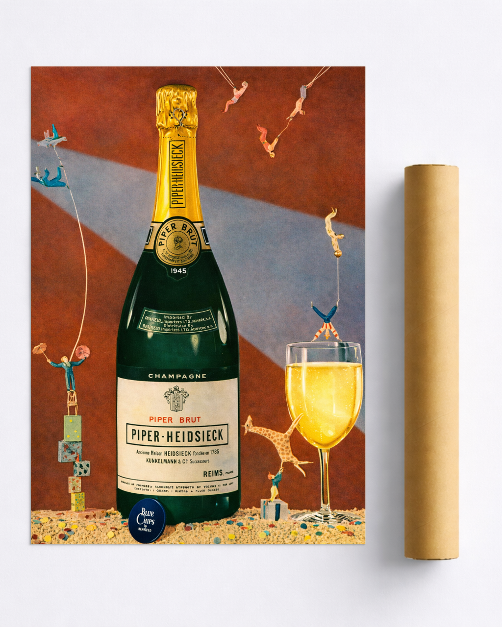 Affiche Champagne – Piper Heidsieck Vintage