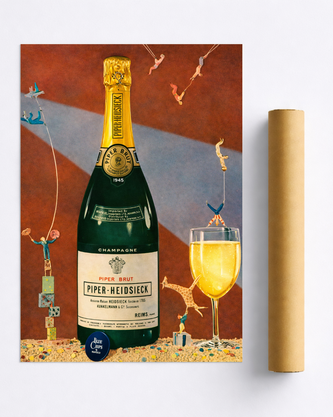 Affiche Champagne – Piper Heidsieck Vintage