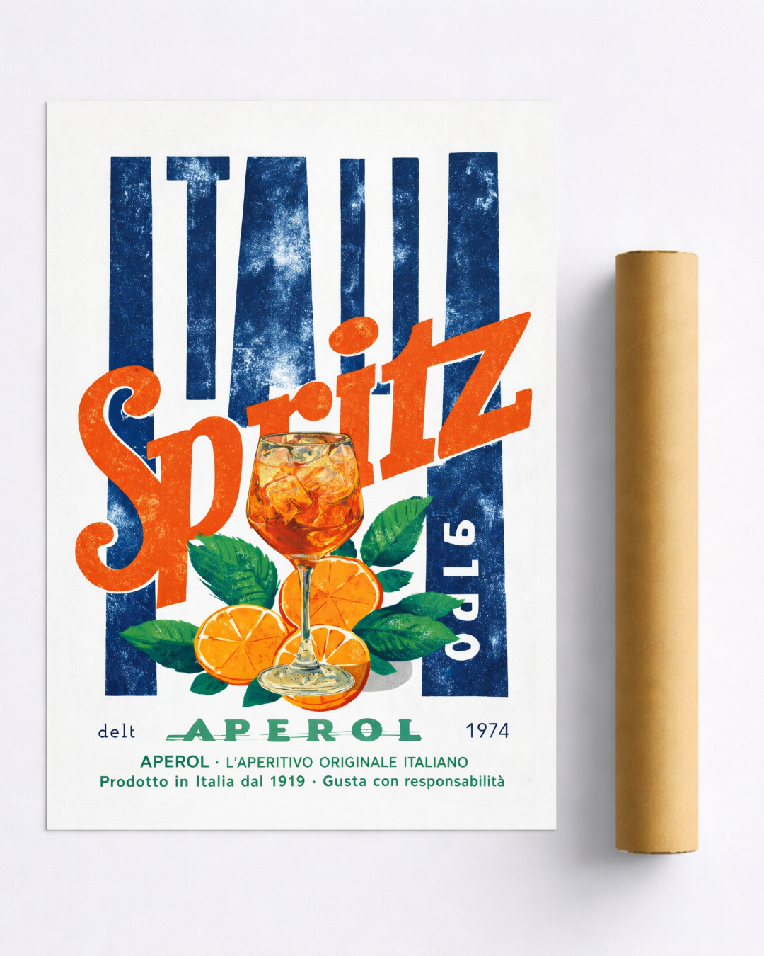 Affiche Spritz Italienne – Poster Aperol Vintage Esprit Dolce Vita