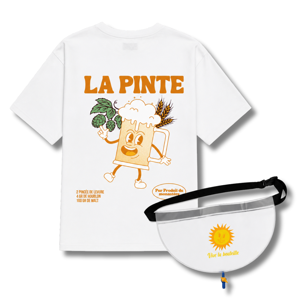 Pack teesh La Pinte + Sacoche secrète