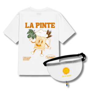 Pack teesh La Pinte + Sacoche secrète
