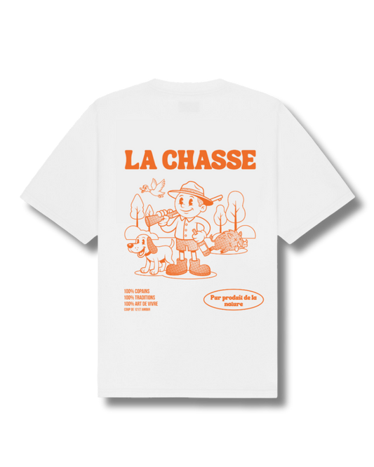 T-shirt chasse " La Chasse " 🧡