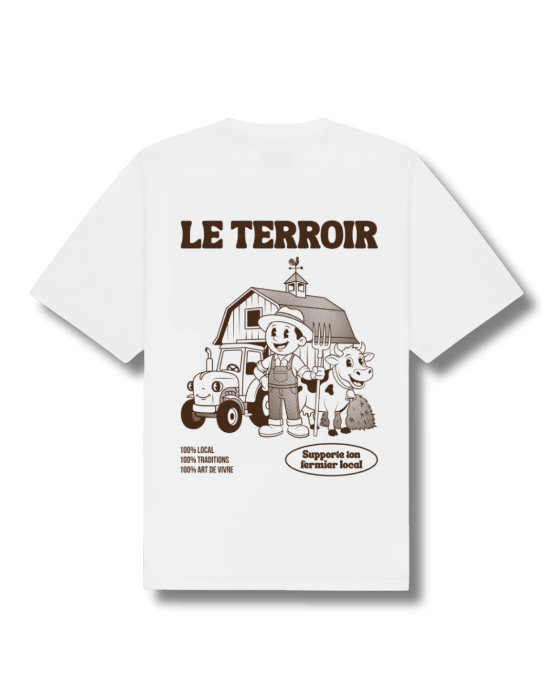 T-shirt agriculteur " Le Terroir " 🚜