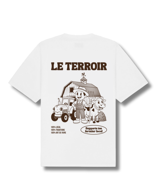 T-shirt agriculteur " Le Terroir " 🚜