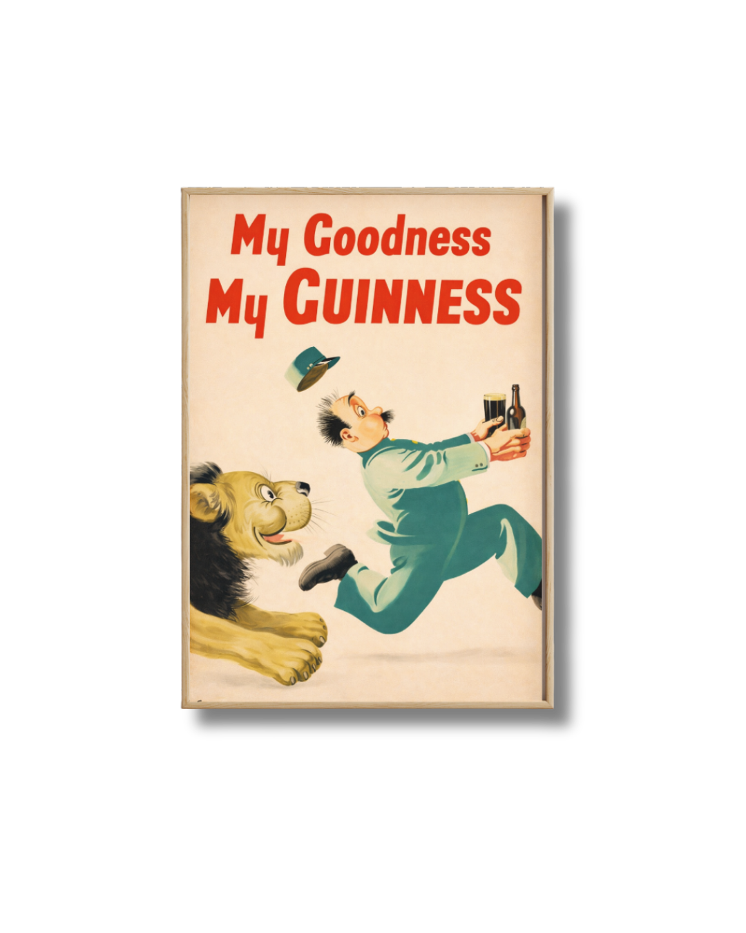 Affiche Guinness  – Poster Vintage Pub Déco Bar