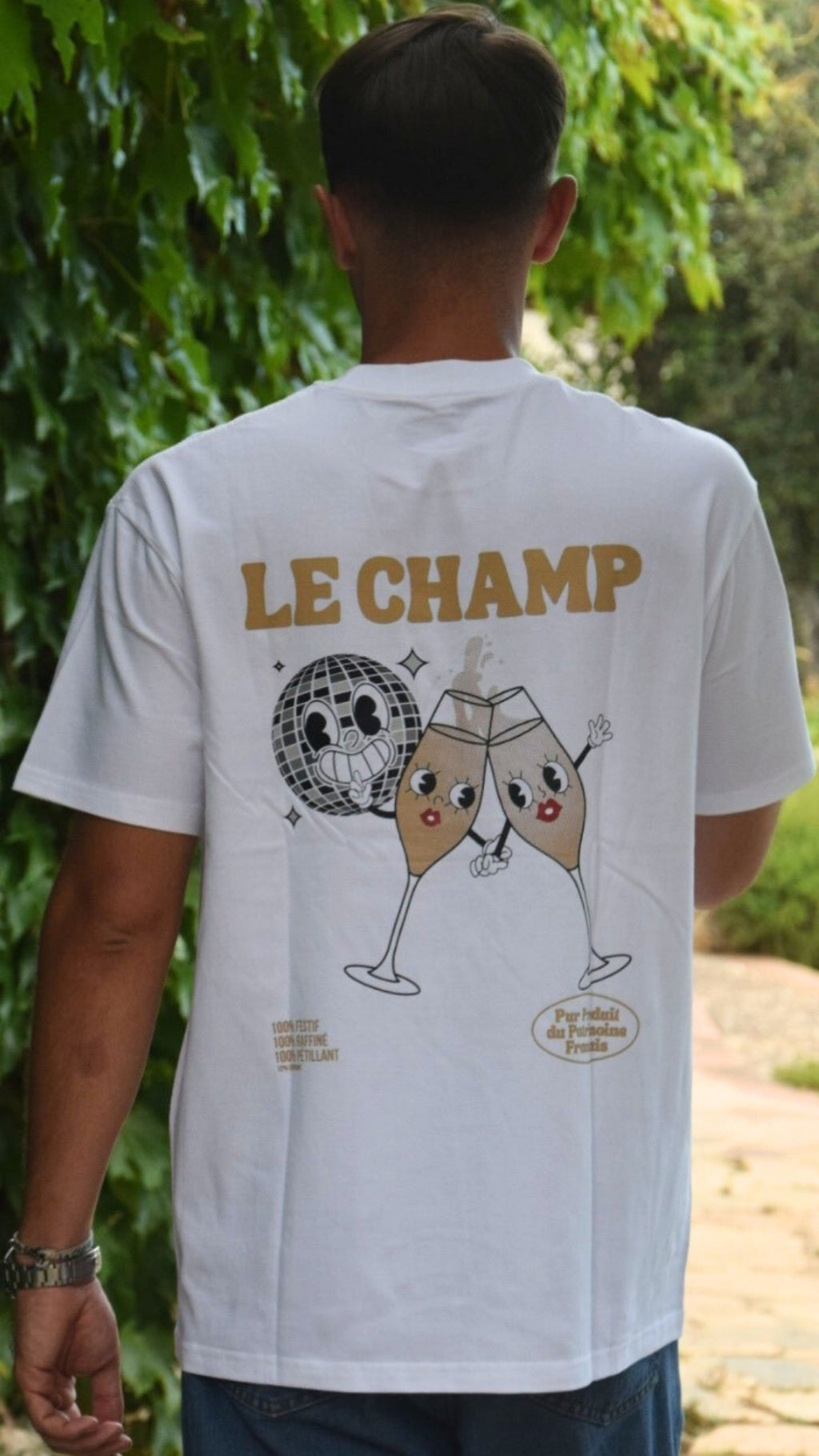 tshirt champagne