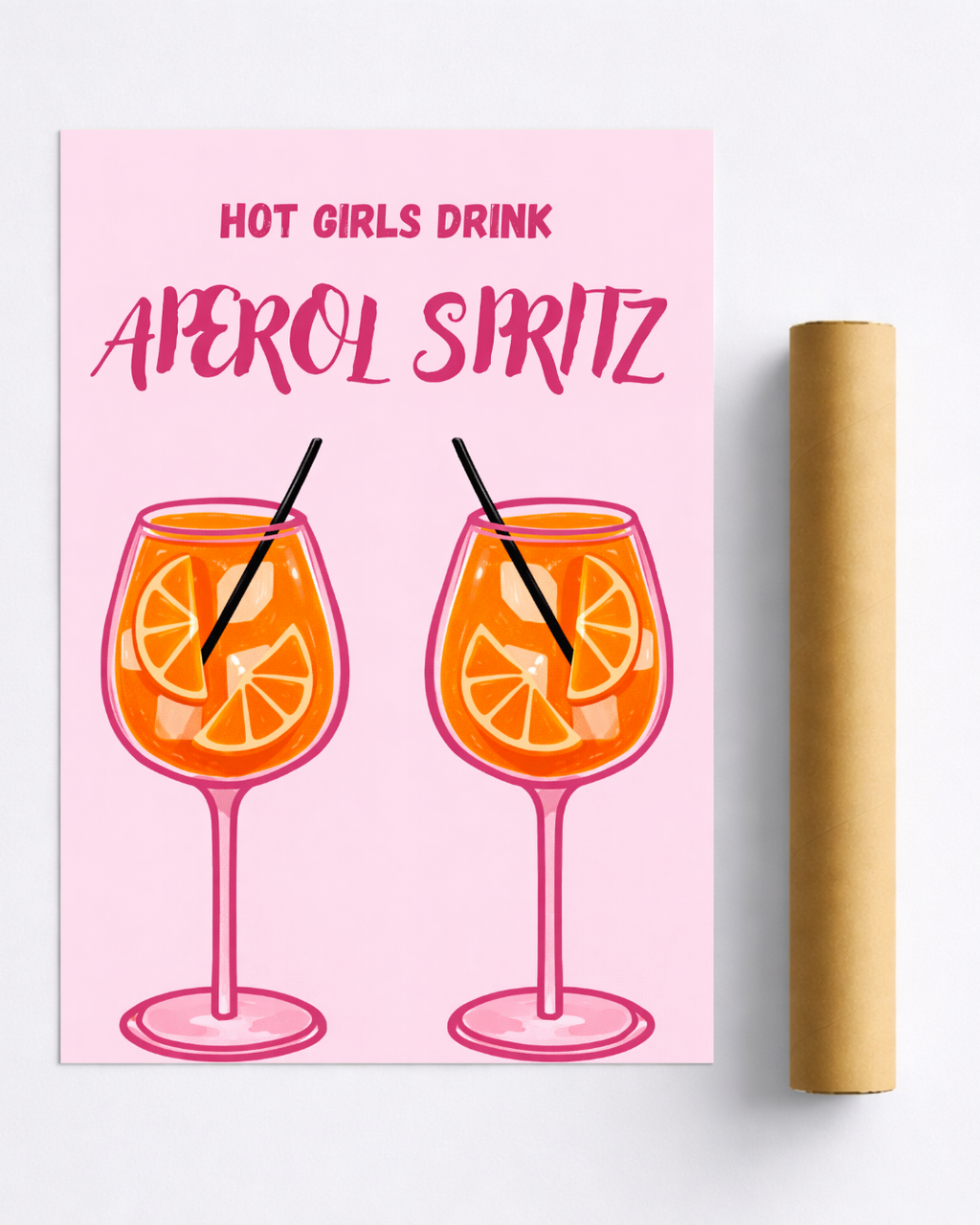 Affiche Spritz Hot Girls Drink Aperol Spritz