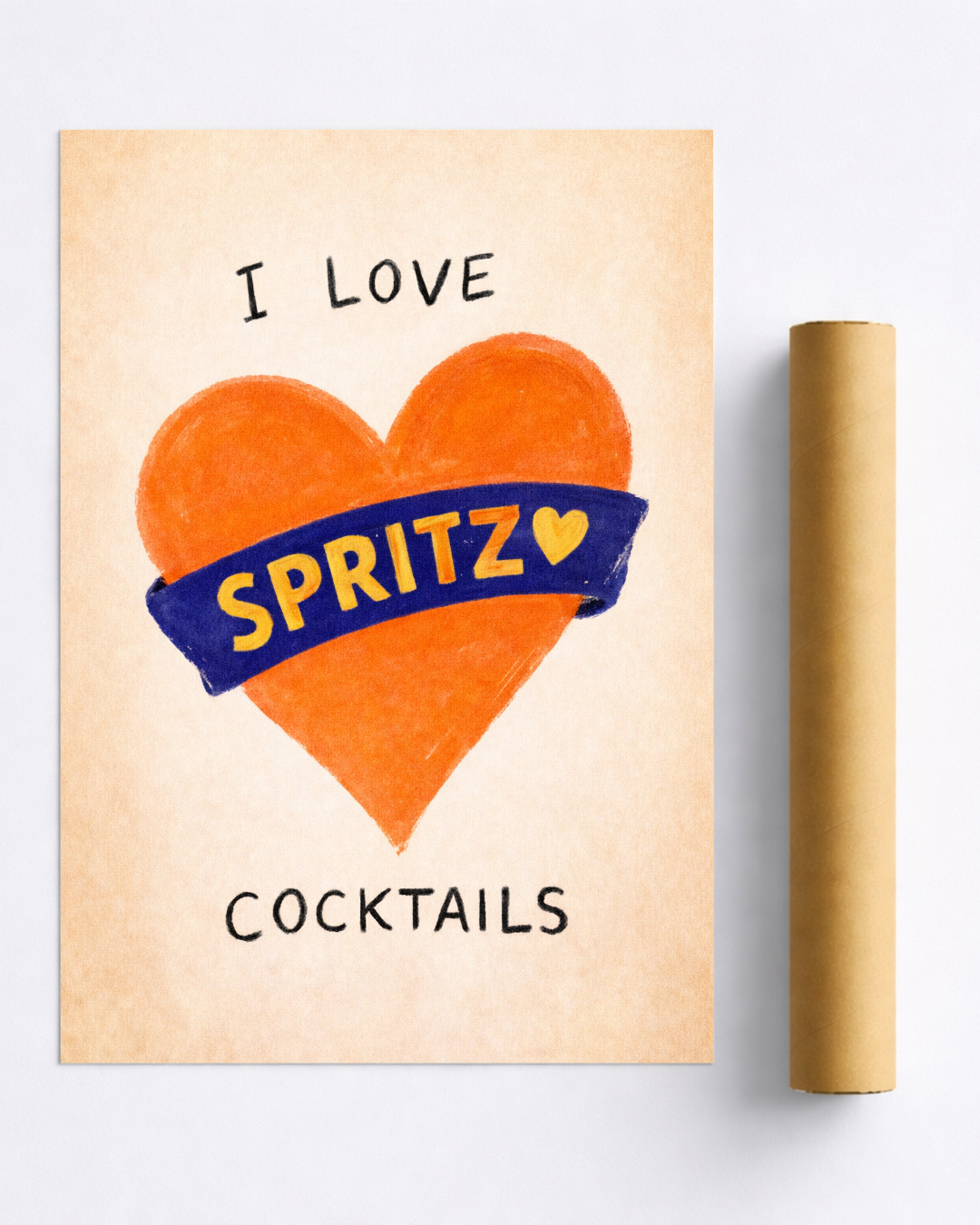 Affiche Spritz – I Love Spritz Cocktails