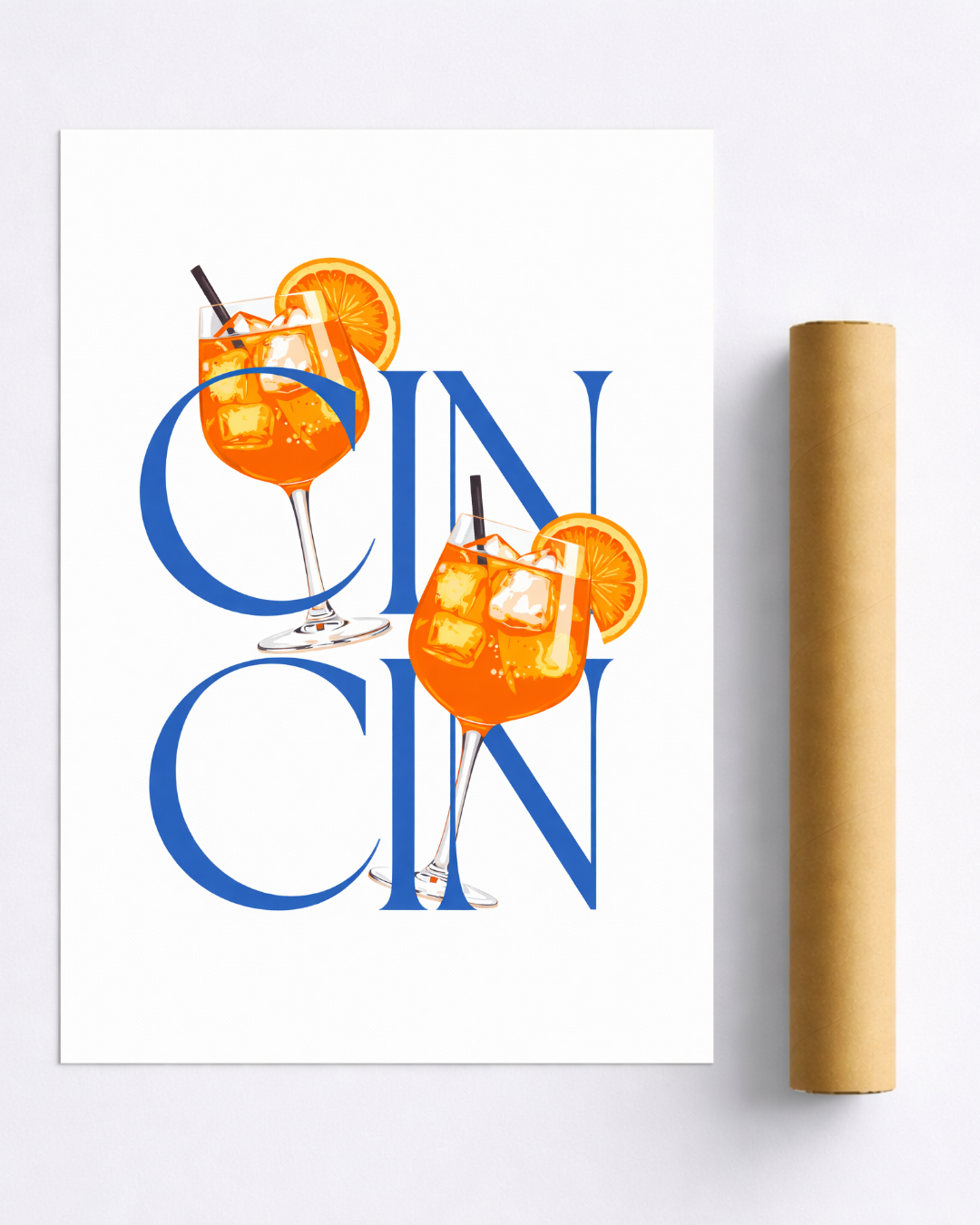 Affiche Spritz – Cin Cin Cocktail