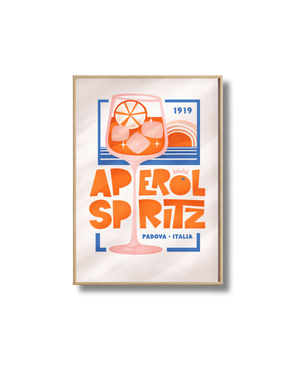 Affiche Spritz Padova Italia – Poster Aperol Spritz 1919 Vintage