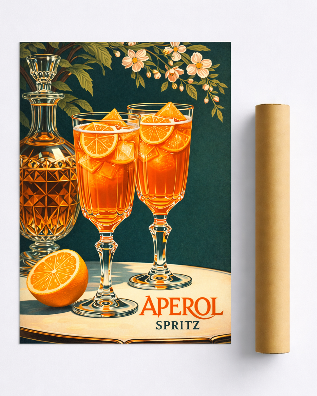 Affiche Spritz – Poster Cocktail Élégance Italienne