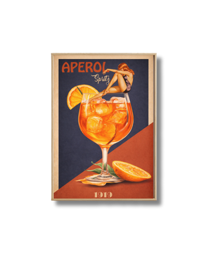 Affiche Spritz Aperol 1919 – Poster Cocktail Vintage Glamour