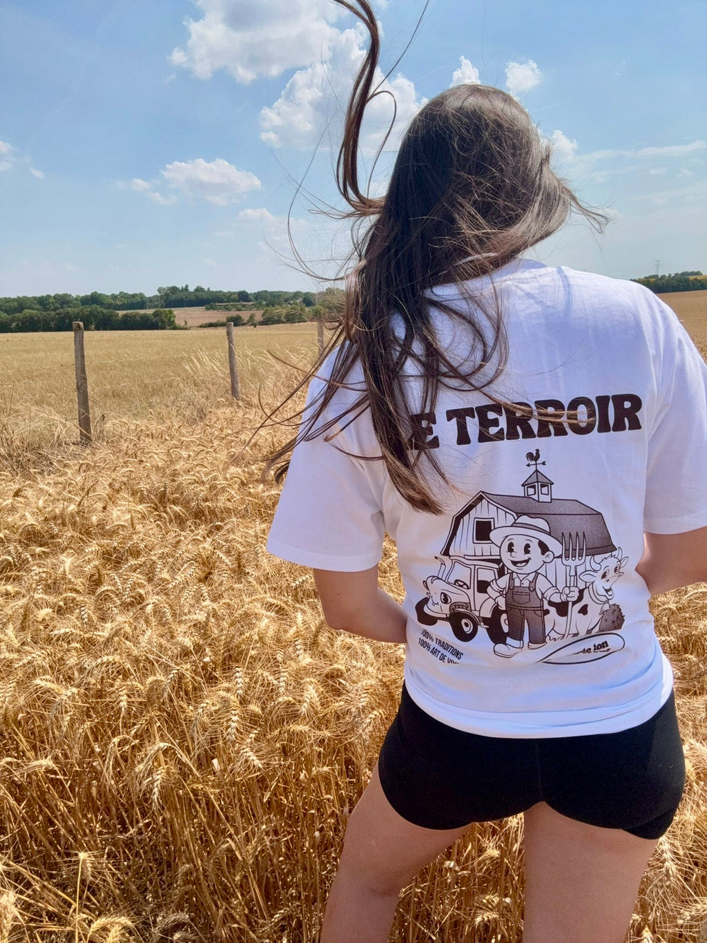 T-shirt agriculteur " Le Terroir " 🚜