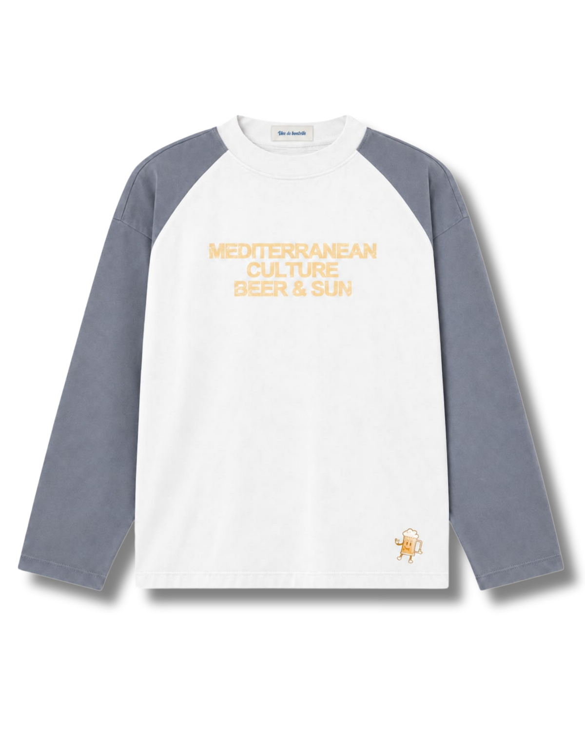 Le Beer & Sun – T-shirt manches longues Raglan Vintage