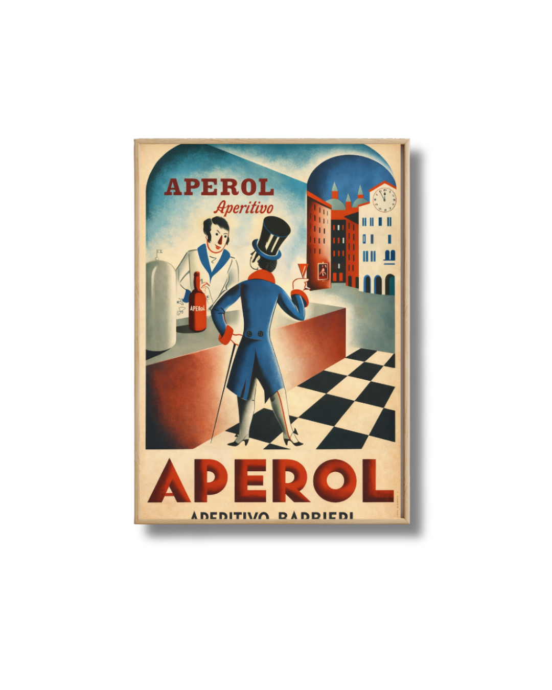 Affiche Spritz Aperol – Poster Apéritivo Italien Vintage
