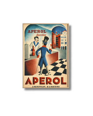 Affiche Spritz Aperol – Poster Apéritivo Italien Vintage