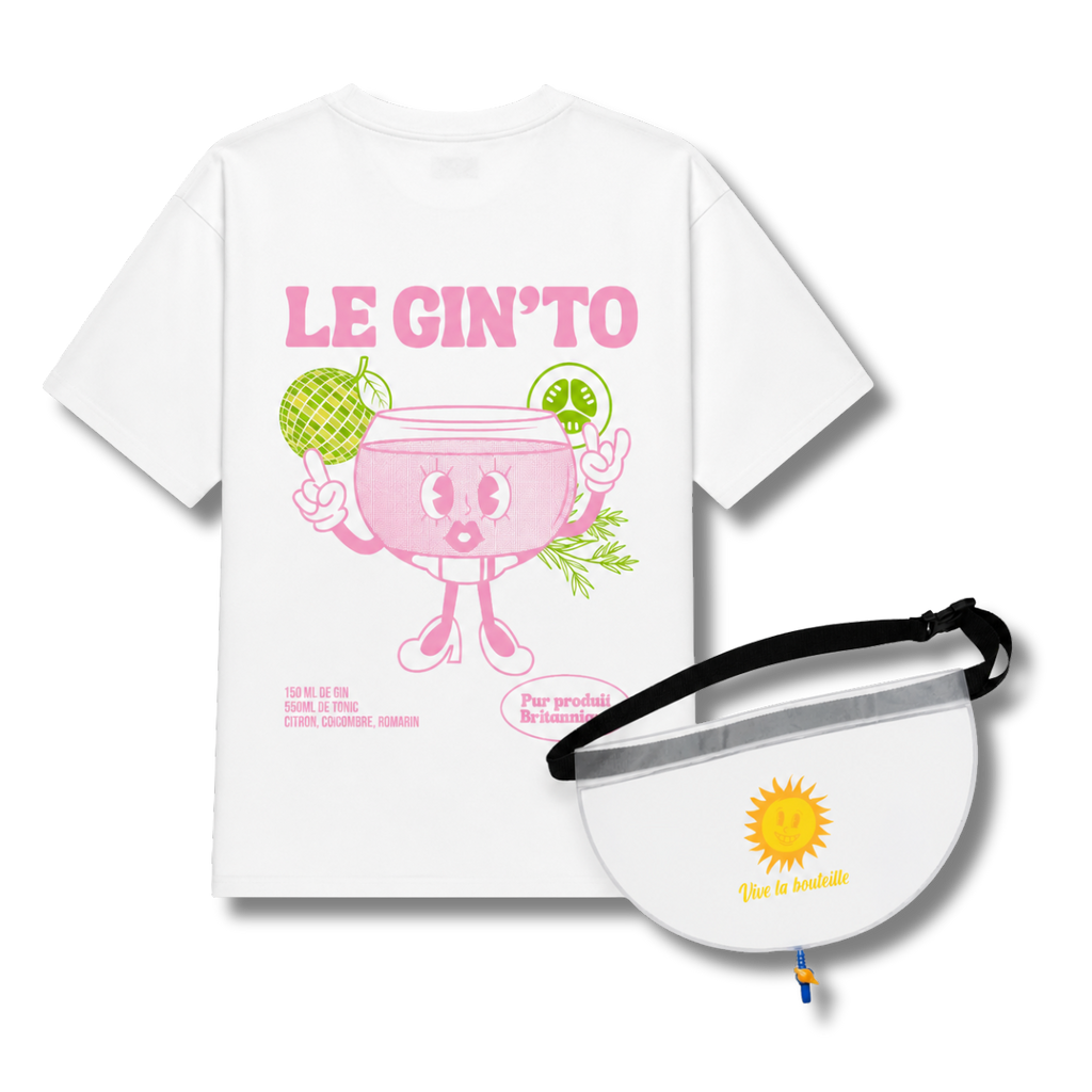 Pack teesh Le Gin'to + Sacoche secrète