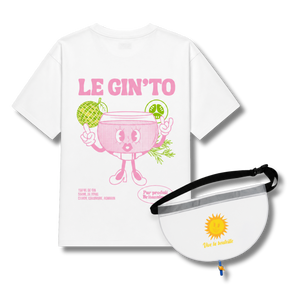 Pack teesh Le Gin'to + Sacoche secrète