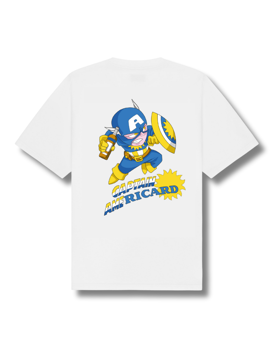 t shirt captain americard