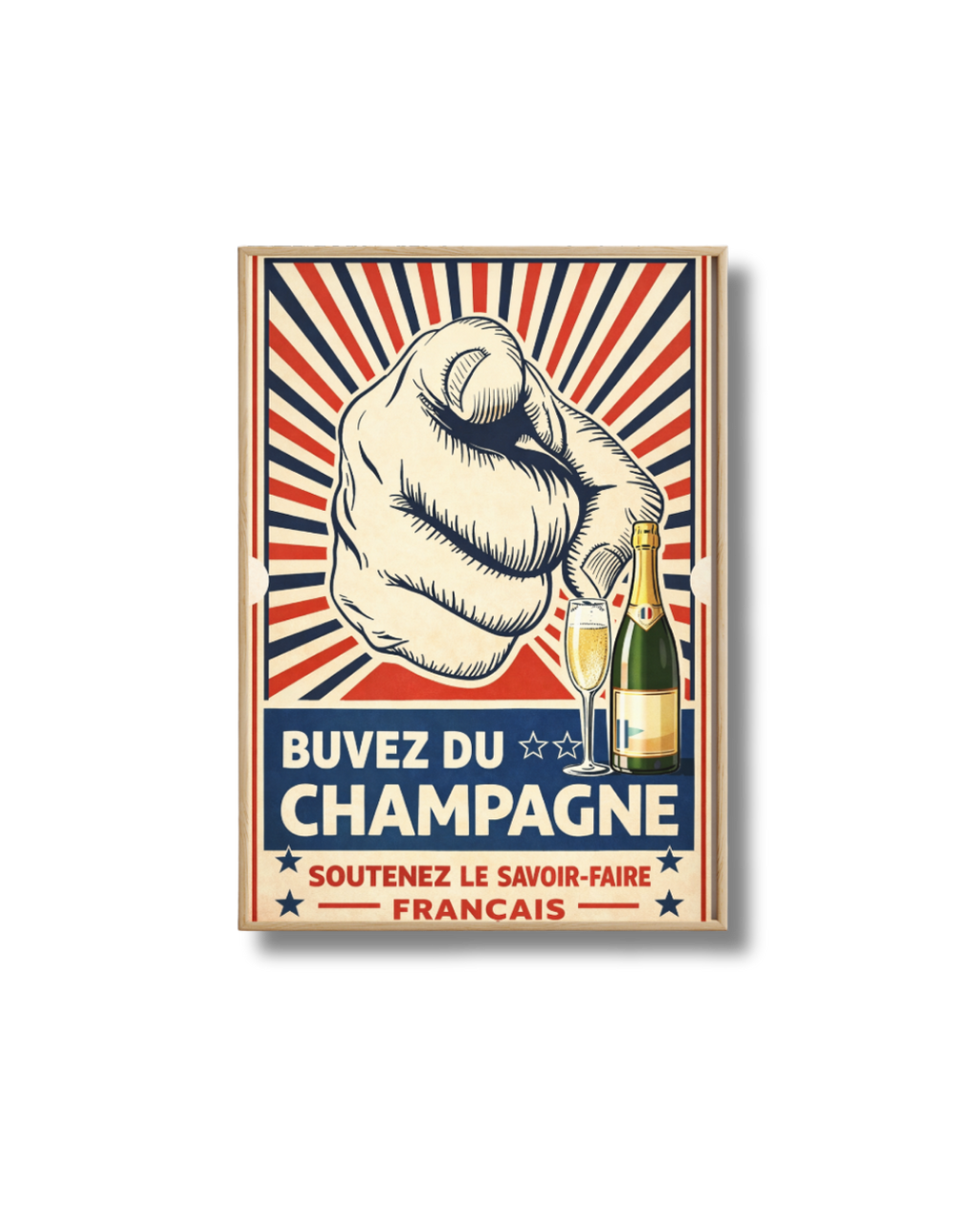 Affiche Champagne – Buvez du Champagne