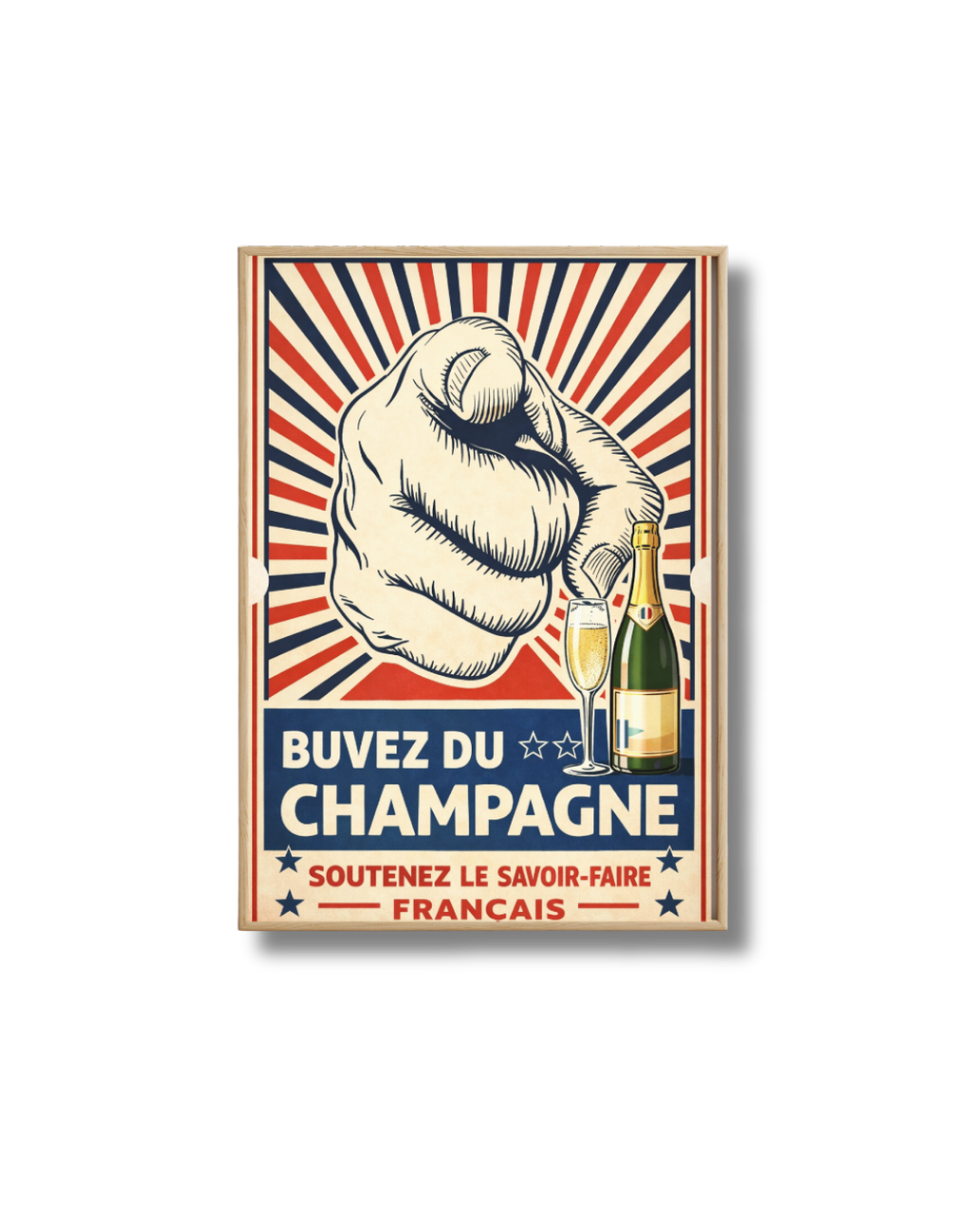 Affiche Champagne – Buvez du Champagne