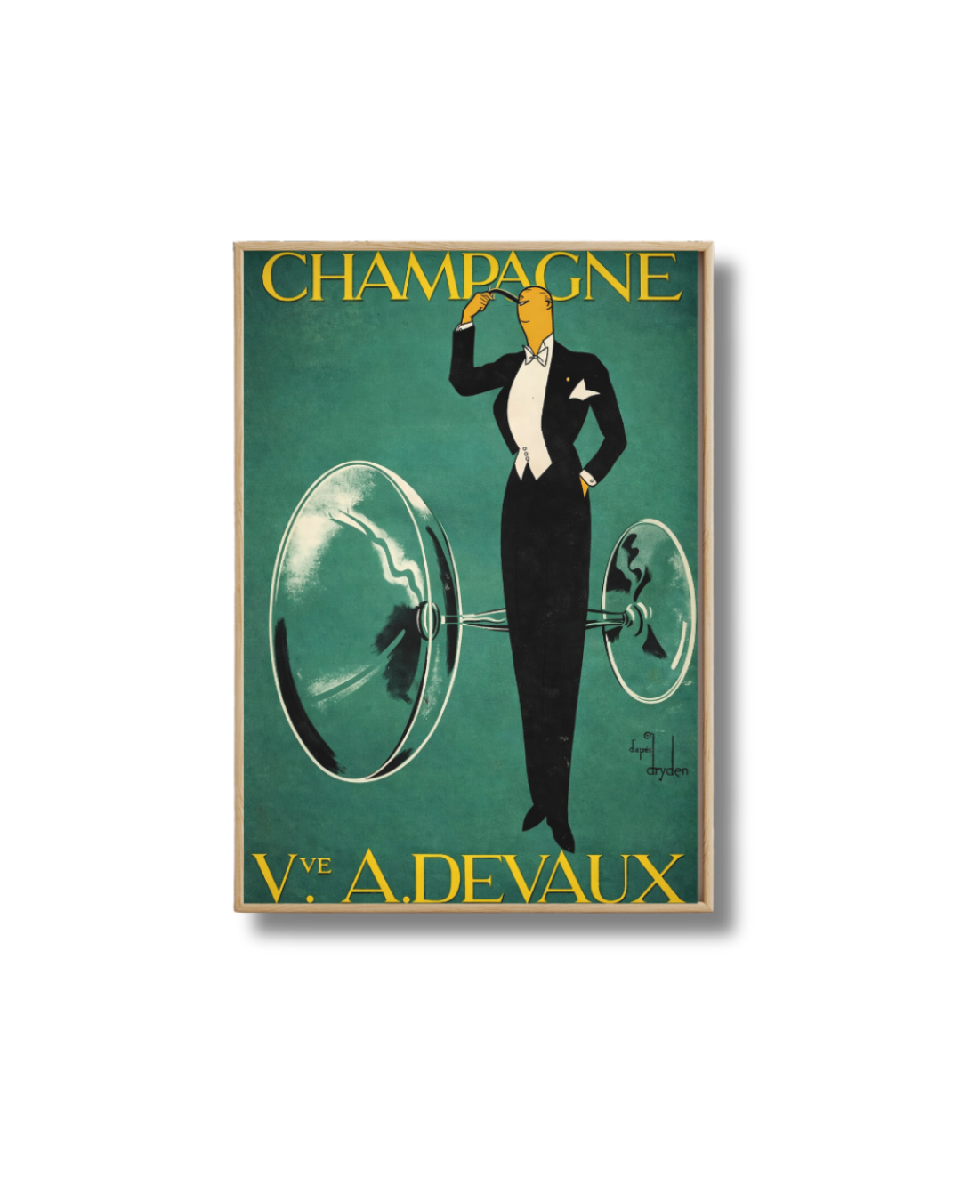 Affiche Champagne Vintage – Devaux