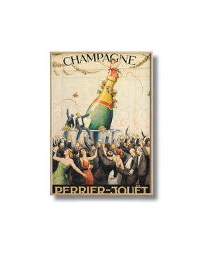 Affiche Champagne Vintage – Perrier-Jouët