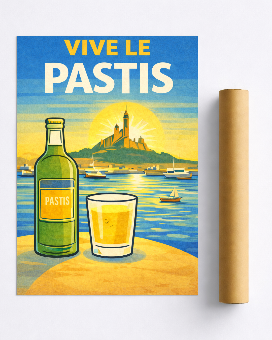 Affiche Pastis “Vive le Pastis”