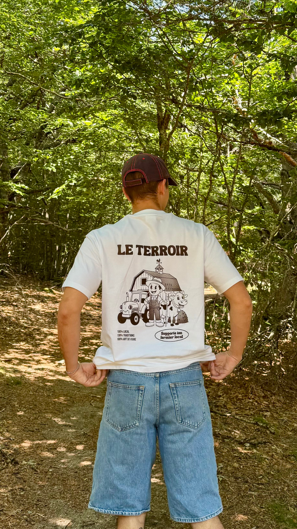 T-shirt agriculteur " Le Terroir " 🚜