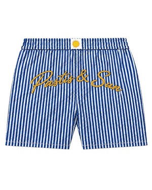 Short de Bain Rayé – Pastis & Sun