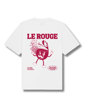 t shirt vin rouge