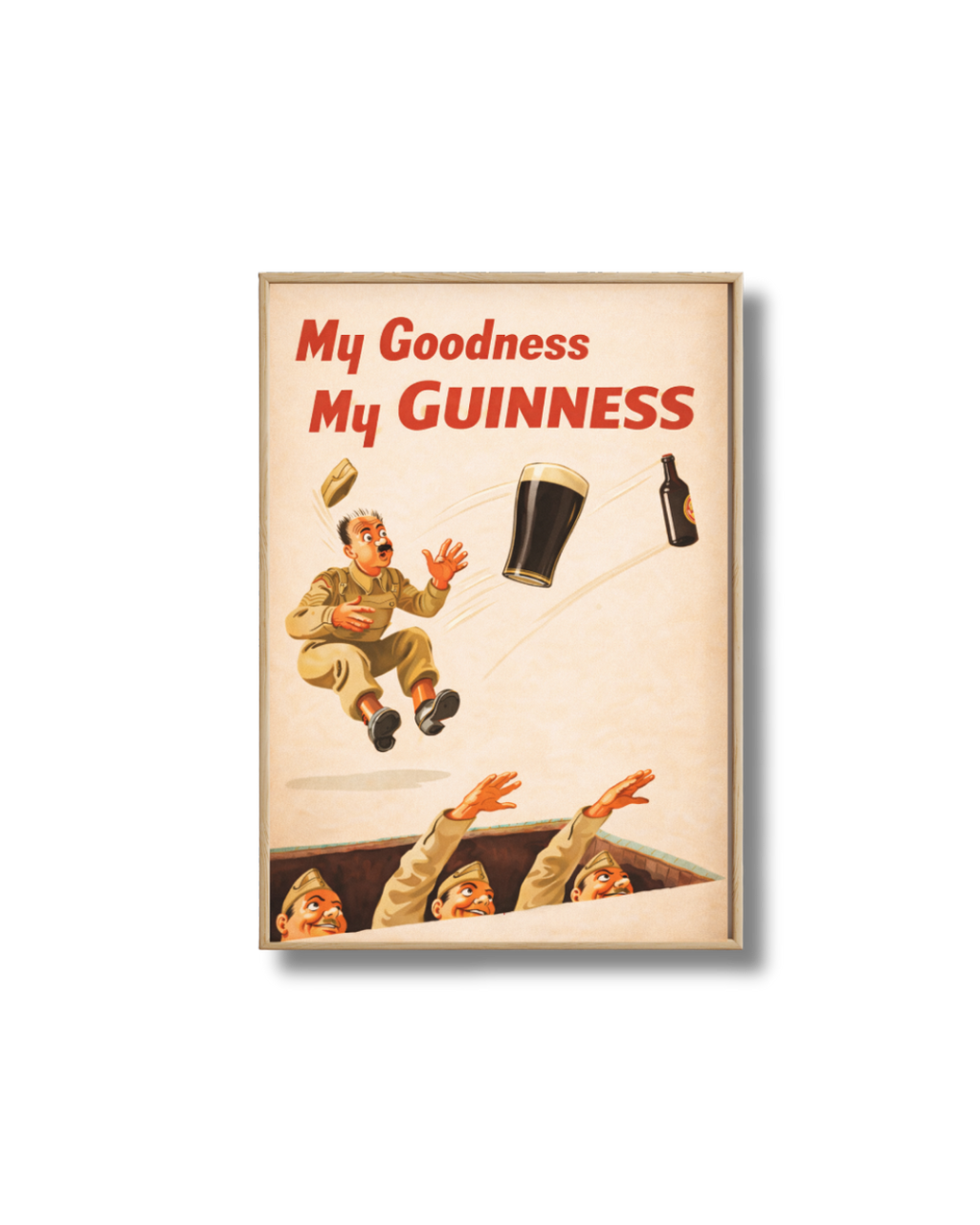 Affiche Guinness My Goodness – Poster Vintage Pub Déco Bar