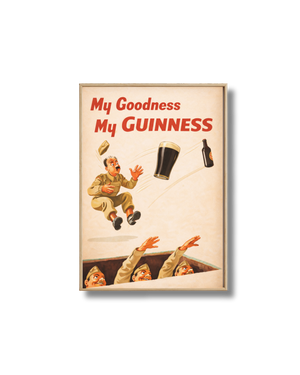 Affiche Guinness My Goodness – Poster Vintage Pub Déco Bar