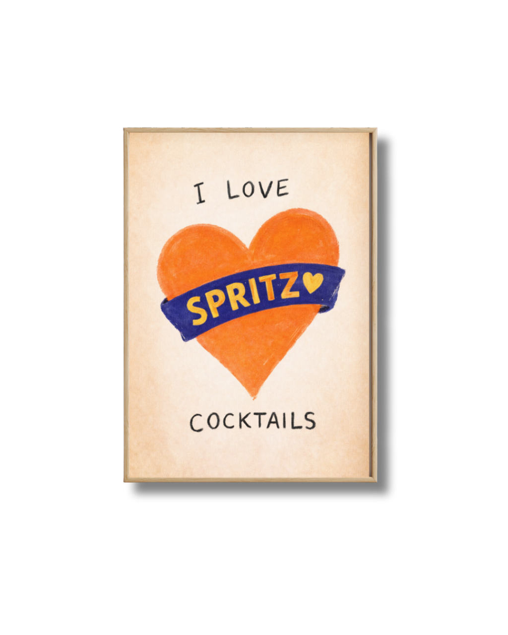 Affiche Spritz – I Love Spritz Cocktails