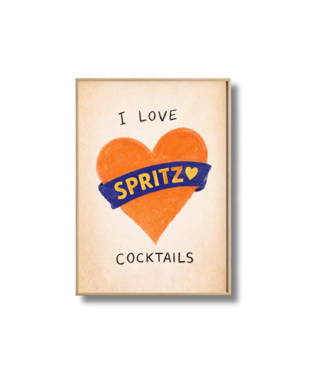 Affiche Spritz – I Love Spritz Cocktails