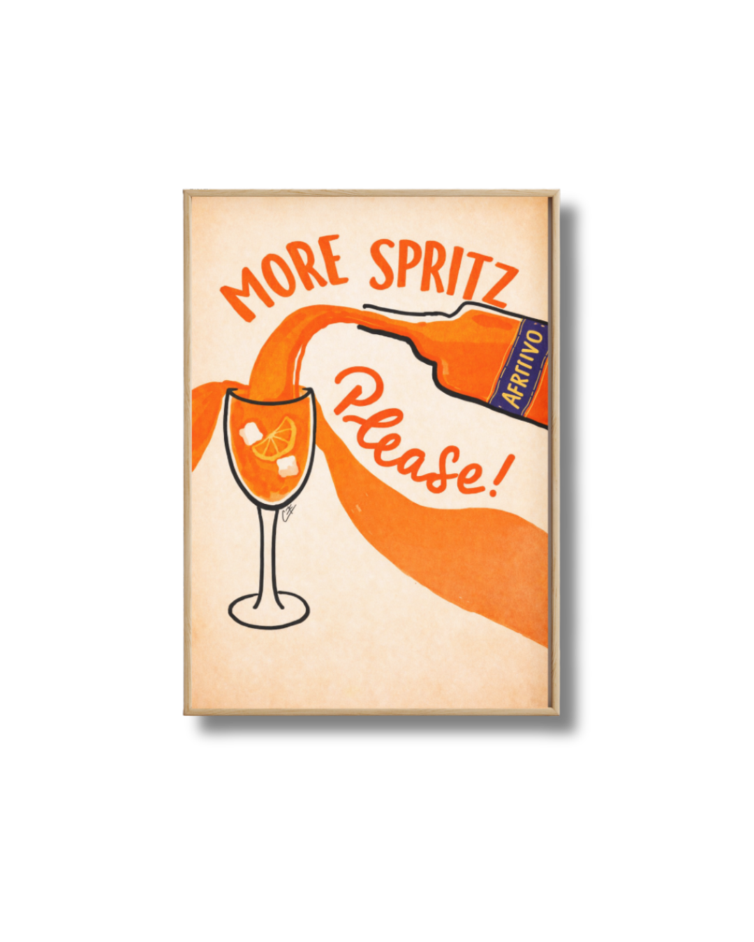 Affiche Spritz – More Spritz Please !