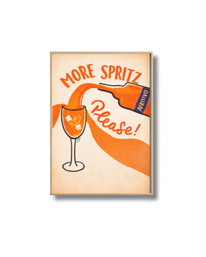 Affiche Spritz – More Spritz Please !
