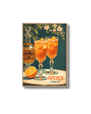 Affiche Spritz – Poster Cocktail Élégance Italienne
