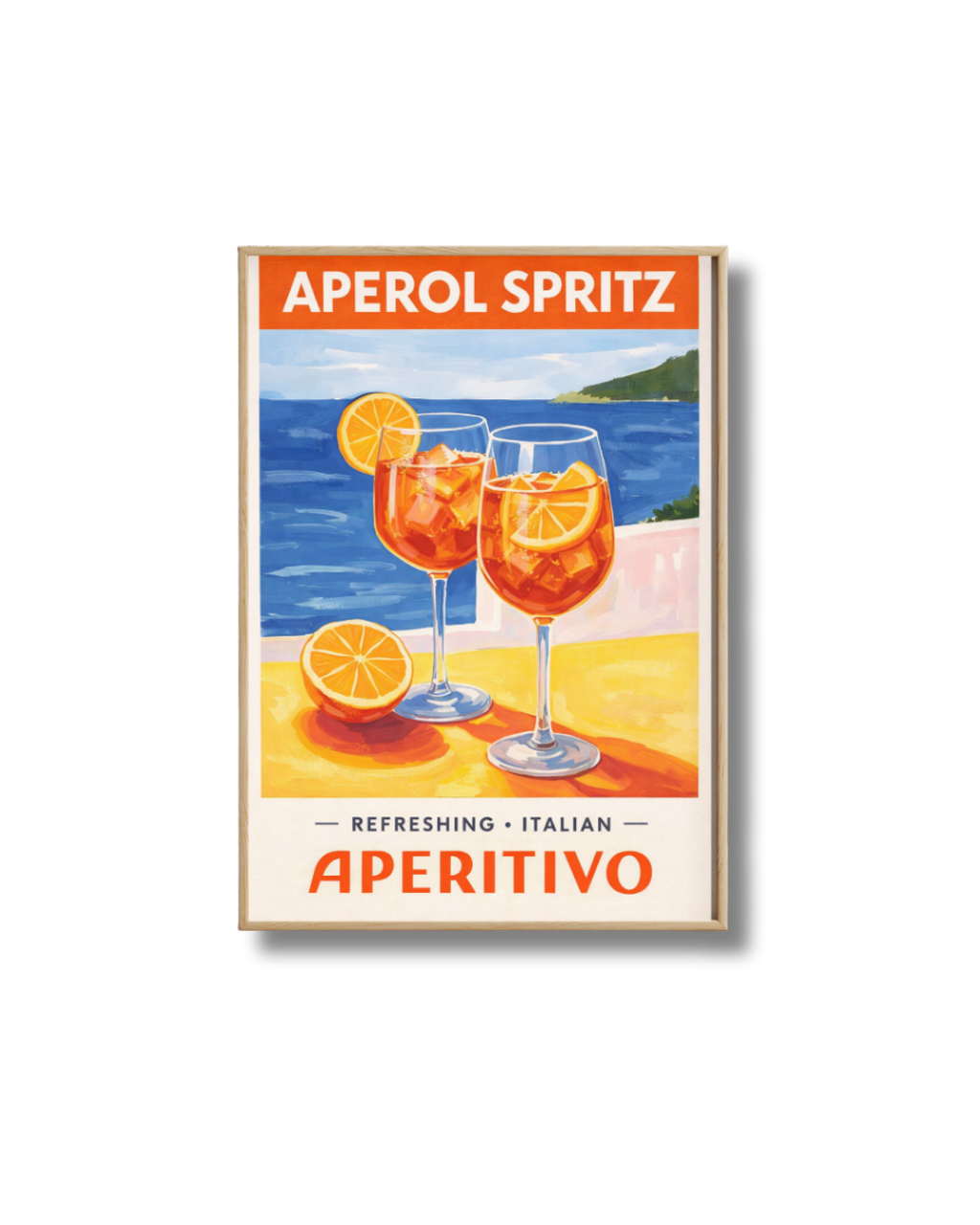 Affiche Spritz – Apéritivo Italien Bord de Mer