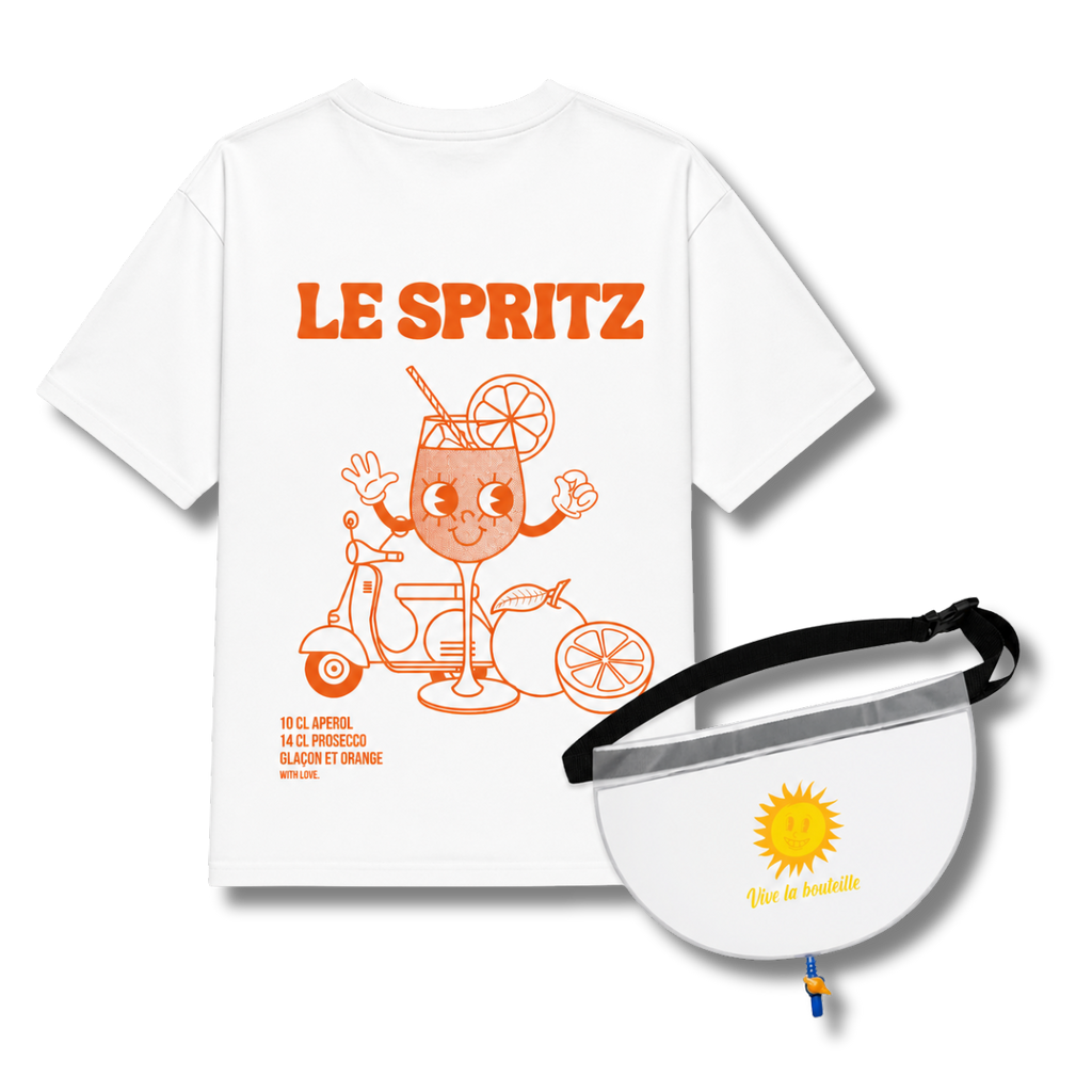 Pack teesh Le Spritz + Sacoche secrète