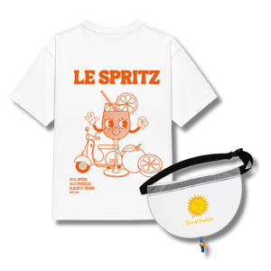 Pack teesh Le Spritz + Sacoche secrète
