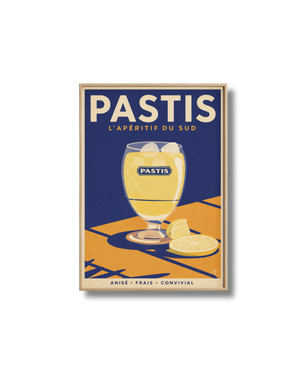 Affiche Pastis Vintage – L’Apéritif du Sud
