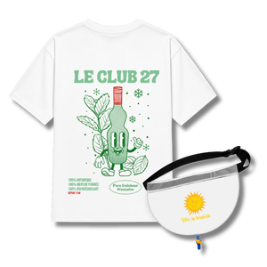 Pack teesh Le Club 27 + Sacoche secrète